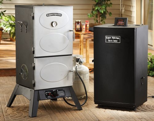 Cajun Injector Easy Load Vertical Gas Smoker w control product image