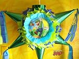Pinata Super Mario Bros (Luigi) Piñata Hand Crafted 26x26x12[Holds 2-3 Lb. Of Candy][for Any Ocasion][Mario][Nintendo]