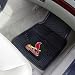 St Louis Cardinals Black 2-Piece Vinyl Car Mat Set