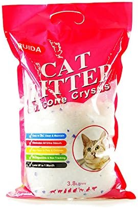 Pet Antibacterial Deodorant Silicon Crystal Dust-free Cat Litter 3.8l Super-absorbent Deodorant