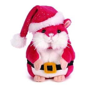 Webkinz Mazin' Hamster Christmas RED