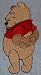 Search : Disney's WINNIE THE POOH Facing Back Embroidered PATCH
