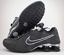 Nike Shox Medallion Mens Shoes Black Silver