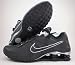 Nike Shox Medallion Mens Shoes Black Silver