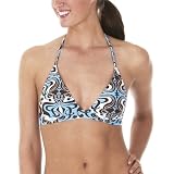 Mossimo Black: Swirl Halter Top - Ocean
