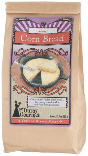 Ouray Gourmet Vintage Skillet Corn Bread Mix, 13-Ounce Bags (Pack of 3) by Ouray Gourmet