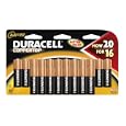 Duracell Coppertop AA 20 Count Pack