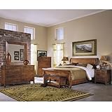 Urban Craftsmen Sleigh Bedroom Set (Queen) by Klaussner