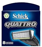 Schick Quattro Cartridge Refills-8 ct (Quantity of 3)