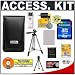 Nikon Coolpix 5811 Leather Carrying Case + 4GB Card + EN-EL8 Battery + Tripod + Accessory Kit for S3, S5, S6, S7c, S9, S50, S50c, S51, S51c, S52, & S52c Digital Cameras