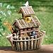 NOAHS ARK BIRDHOUSE WOOD WOODEN OUTDOOR BIRD FEEDER