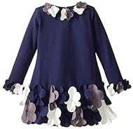 Girls Long Sleeves Polyester/Ponte/Rayon/Spandex/Knit  Dress