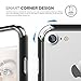 elago iPhone 7 case, [Evo Bumper][Black] - [Superior Edge Protection][Dual Layering][Durable Hardshell]