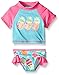 Wippette Girls' Baby Pineapple Rashguard Set