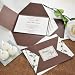 Brown & Ivory Vintage Invitations Kit