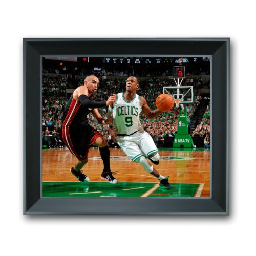 NBA Boston Celtics 13 X 11 3-D Photo Treehugger Framed - Rajon Rondo