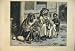 1879 AFGHANISTAN VILLAGE SCENE MAN SMOKING FINE ART
