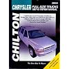 Chilton Chrysler Full-Size Trucks 1997-01 Repair Manual: Covers All U.S. and Can