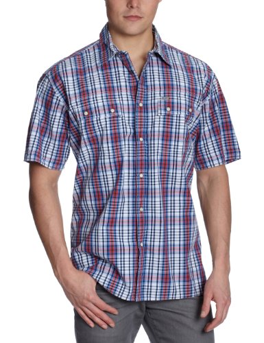 TOM TAILOR Herren Hemden/ Freizeit 20161570010/Ray slanty pocket shirt, Gr. 44/46 (S), Bla Preisvergleich