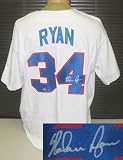 Nolan Ryan Autographed/Hand Signed Texas Rangers Jersey