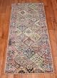 Multicolor Panel Carpet Rug Hallway Runner 5'