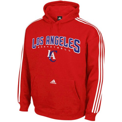 NBA Los Angeles Clippers Represent 3 Stripe Hood (Red, X-Large)