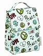 Sugarbooger Classic Lunch Sack, Peace Love Sugarbooger Classic Lunch Sack, Peace Love