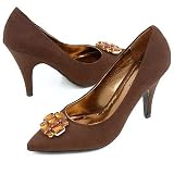 Delicious Up Pumps 7.5 Brown