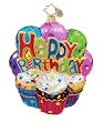 Christopher Radko Glass Happy Birthday Blast! Christmas Ornament #1015405