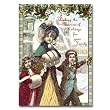 Carriage Ride - 5" x 7" Pop Up Christmas Greeting Card