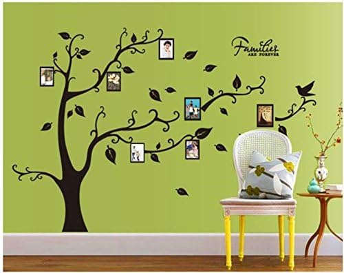 Karnotech Wall Sticker Decal Art Deco Photo Frame Tree