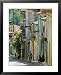 Cobbled Street in Aghiasos, Lesbos, Eastern Islands, Greece, Europe Collections Framed Art Poster Print by David Beatty, 25x31