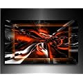 Bilder auf Leinwand Foto Poster, Wandbilder, Kunstdrucke, Leinwandbilder, Leinwanddruck im Amazon Shop bestellen - "Abstrakt" 3D Grafik Bild 120x70cm - Alle Bilder fertig gerahmt mit Keilrahmen!! - XXL Bilder