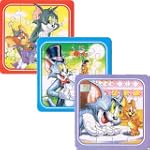 3er Puzzle Set " Tom & Jerry "