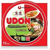 Nongshim Udon Premium Noodle Soup Original: 6 Bowls of 9.73 Oz
