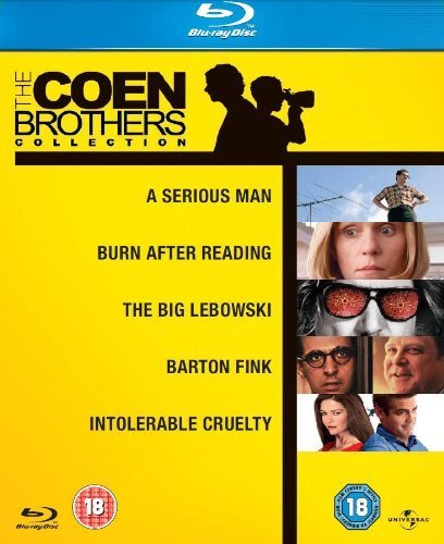 The Coen Brothers Collection - 5-Blu-Ray Disc Box Set ( A Serious Man / The Big Lebowski / Burn After Reading / Barton Fink / Intolerable Cruelty ) ( Divorce Lawyer ) [ UK Fassung, Keine Deutsche Sprache ] (Blu-Ray)