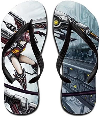 Anime Original Women Colorful Flip Flop Terenccam 11 B(m) Us Rubber