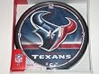 HOUSTON TEXANS 12" Team Colors & Logo Round WALL CLOCK