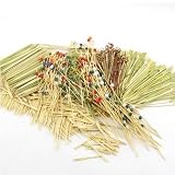 1,200 Piece Bamboo Pick/Skewer Assortment, 7 Different Styles