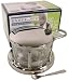RSVP Endurance Italian Style salt server with spoon 3 pc set
