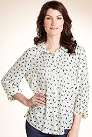 Indigo Collection Pure Modal Pheasant Print Shirt