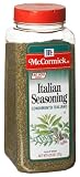 McCormick Italian Seasoning (no Msg), 6.25-Ounce Units (Pack of 3)