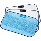 3-Pack Microfiber Cleaning Cloths, Mixed for Braava Floor Mopping Robot