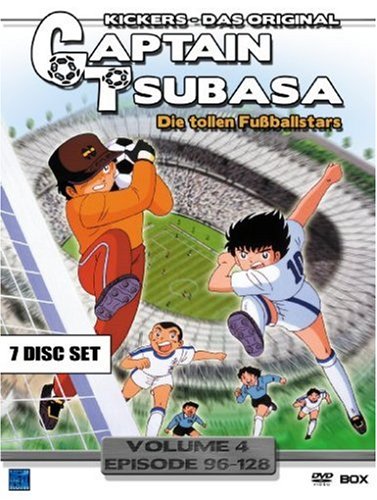 Captain Tsubasa - Die tollen Fußballstars Volume 4: Episode 96-128 (7er DVD Digi-Pack)