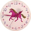 Pony Clock Pink