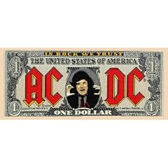 AC/DC - Aufn�her Banknote (in OneSize)