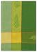 Waffle Weave 100% Cotton Fern Green Dishtowel 18" X 28" Set / 6