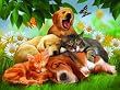 MINI - Sleepyheads Mini 7x9 100pc Jigsaw Puzzle by Tom Wood