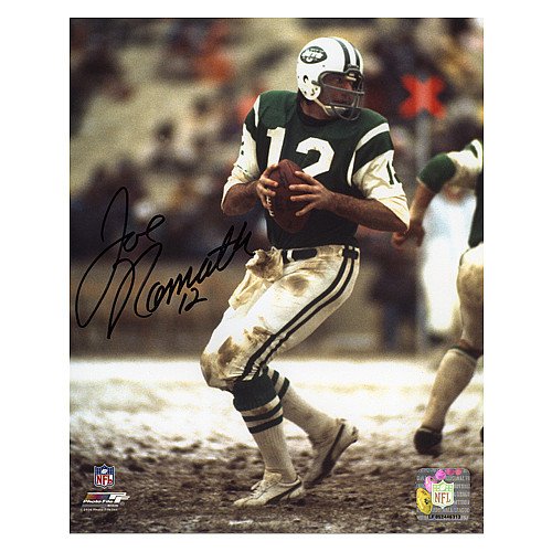 Mounted Memories New York Jets Joe Namath Signed 8X10 Photo