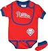 Philadelphia Phillies Baby Bib and Bootie Creeper Set - 24 months